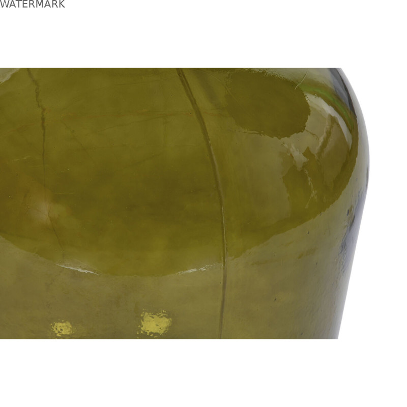 Vase Home ESPRIT Vert Verre trempé 36 x 36 x 56 cm