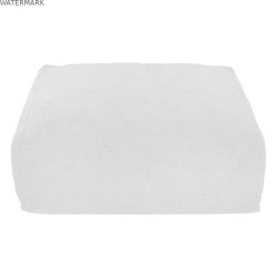 Pouf Home ESPRIT Beige 87 x 87 x 32 cm
