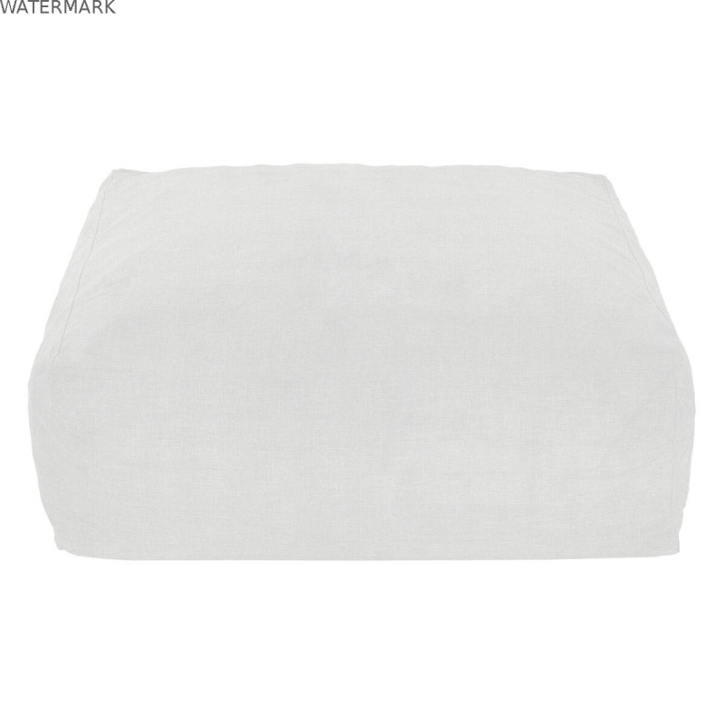 Pouf Home ESPRIT Beige 87 x 87 x 32 cm