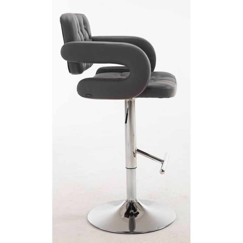 Lot de 2 tabourets de bar Dublin C gris