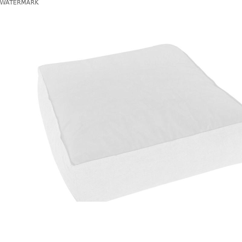 Pouf Home ESPRIT Beige 87 x 87 x 32 cm