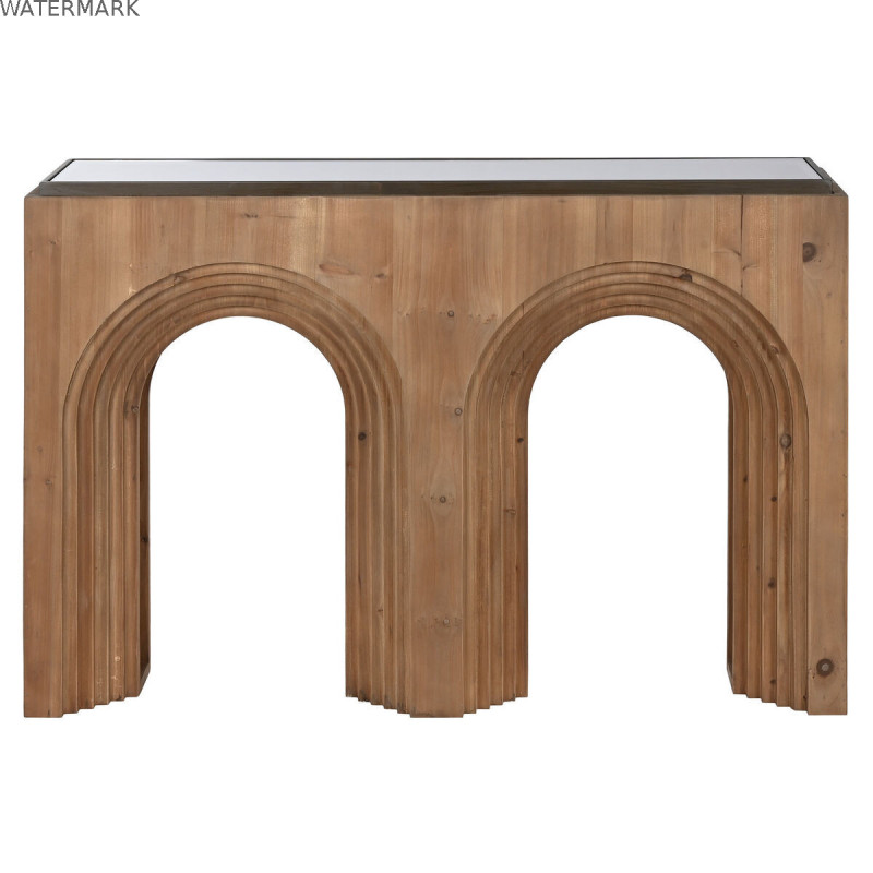 Meuble d'Entrée Home ESPRIT Marron Noir 122 x 30 x 80 cm