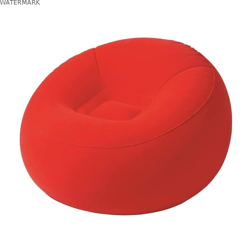 Bestway Fauteuil Gonflable Géant Fashion Couleur Assortie 112x112x66 cm Intérieur 75052