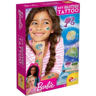 Kit de tatouages pailletés Barbie - LISCIANI GIOCHI - Créez des tatouages colorés et scintillants