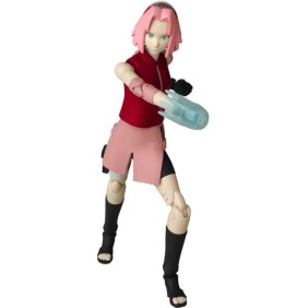 Figurine Anime Heroes - BANDAI - Naruto Shippuden - Haruno Sakura - 16 points d'articulation