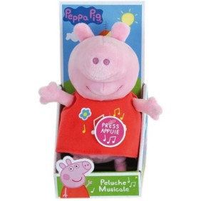 PEPPA PIG Peluche musicale ± 20 cm