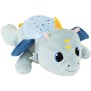 Peluche veilleuse et musicale - JEMINI - LEON LE DRAGON - Bleu - Mixte - 39 cm