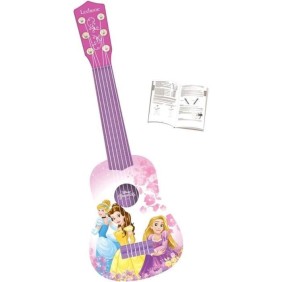 Lexibook - Ma Premiere Guitare Disney Princesses - 53cm - Guide d'apprentissage inclus