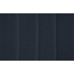 Lot de 2 tabourets de bar Toni tissu noir gris foncé