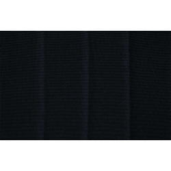 Lot de 2 tabourets de bar Toni tissu blanc noir