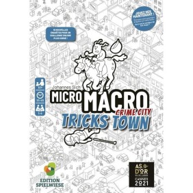 Jeu de société - BLACKROCK - MicroMacro - Crime City - Tricks Town - 16 enquetes