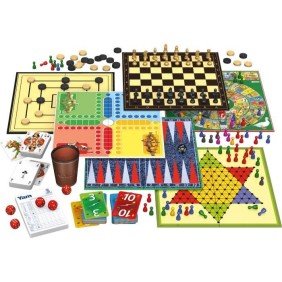 Coffret Premium Boite Métal - Jeux de Société - SCHMIDT SPIELE - Découvrez une sélection premium de jeux dans une boîte élégante