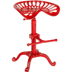 Lot de 2 tabourets de bar Butch rouge