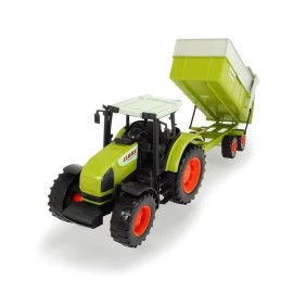 Tracteur avec remorque CLAAS - DICKIE TOYS - 57cm - roues libres