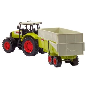 Tracteur avec remorque CLAAS - DICKIE TOYS - 57cm - roues libres