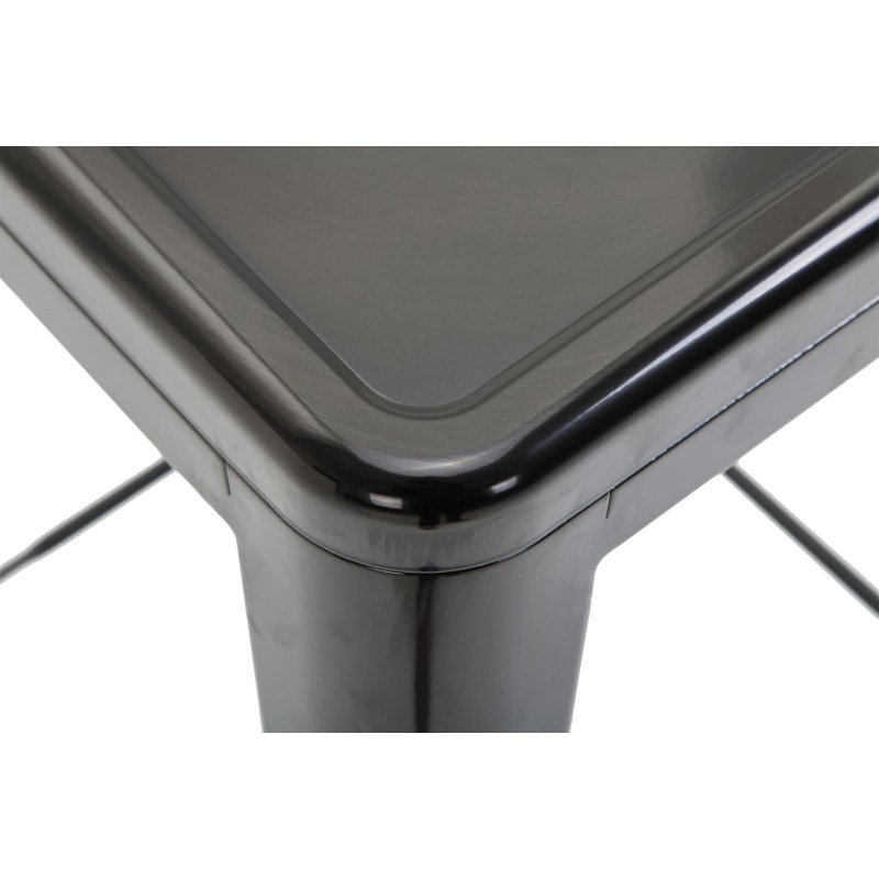 Lot de 2 tabourets de bar Joshua V2 noir