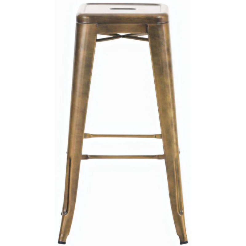 Coppia di sgabelli design industriale Joshua V2 oro