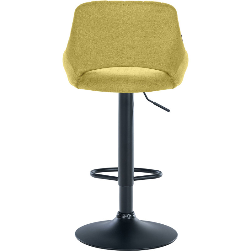 Lot de 2 tabourets de bar Milet tissu B vert