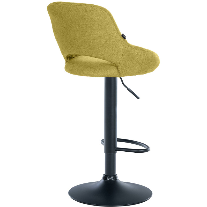 Lot de 2 tabourets de bar Milet tissu B vert