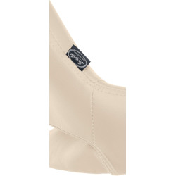 Lot de 2 tabourets de bar Milet simili cuir B crème