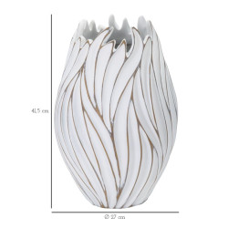 VASE POLYRÉSINE HONDURAS CM Ø 27X41,5