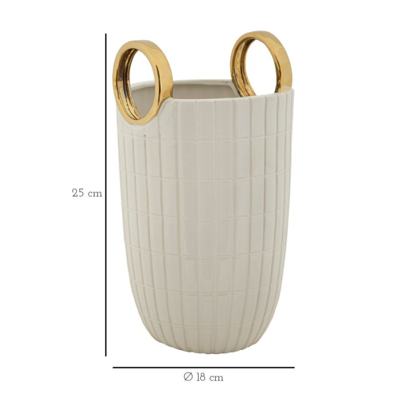 VASE SHOPPING CM Ø 18X25