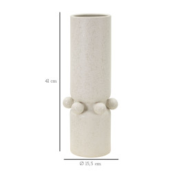 VASE BULLES CM Ø 15,5X41