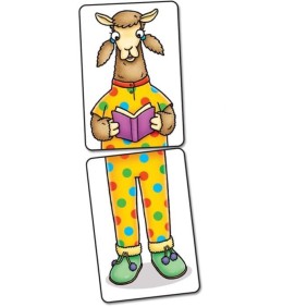 Orchard Toys Llamas in Pyjamas MiniTravel Game, Multi, One Size