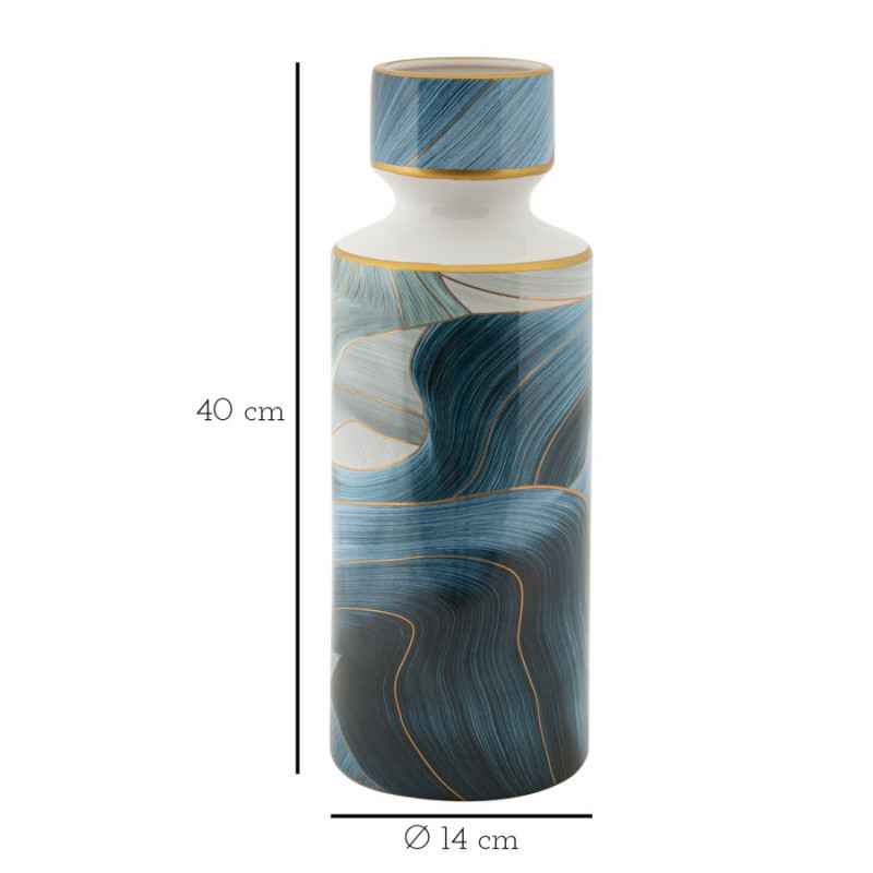 VASE ÉLÉGANT HAUT CM Ø 14X40