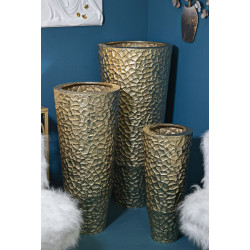 PORTE-VASE GLASY SET 3 PCS CM Ø 50,8X114,9-40X92,7-29,8X70,5