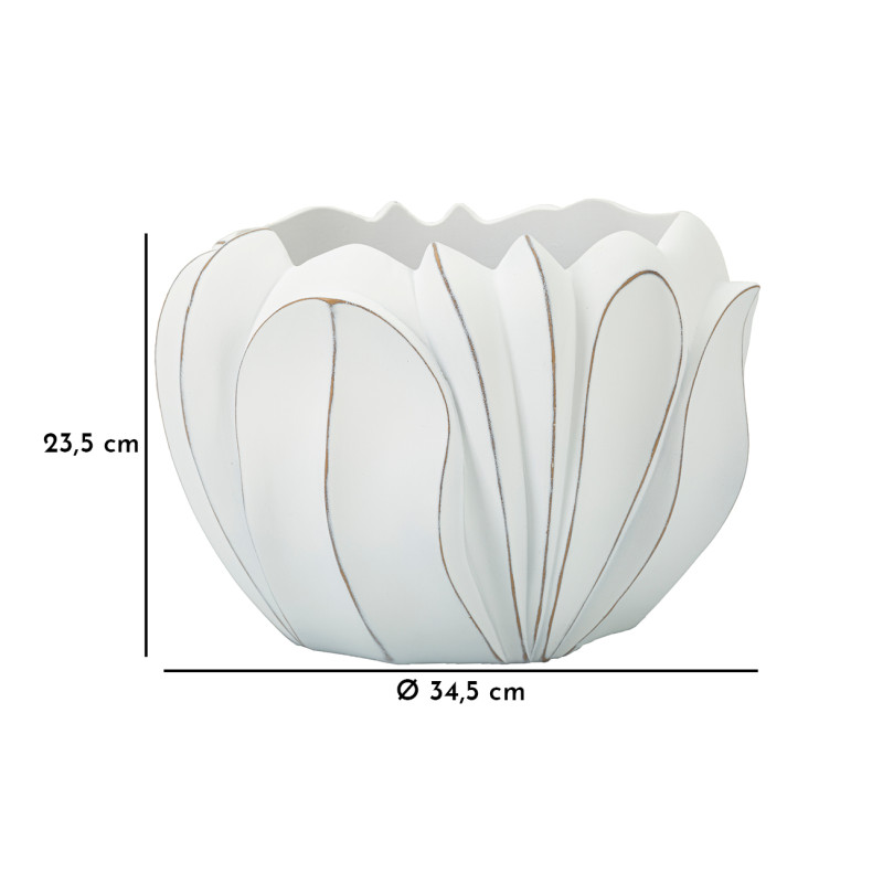 CACHEPOT GARDY CM Ø 34,5X23,5