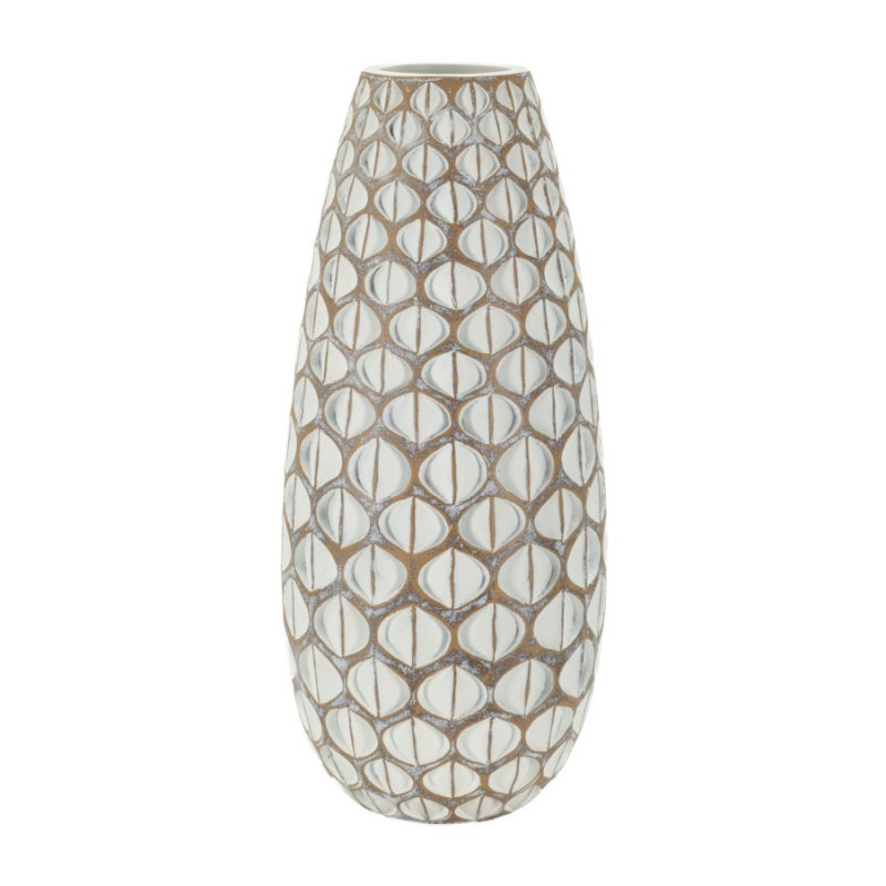 VASE EN RÉSINE TIBET CM CM Ø 20X45,5