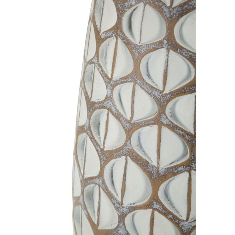 VASE EN RÉSINE TIBET CM CM Ø 20X45,5