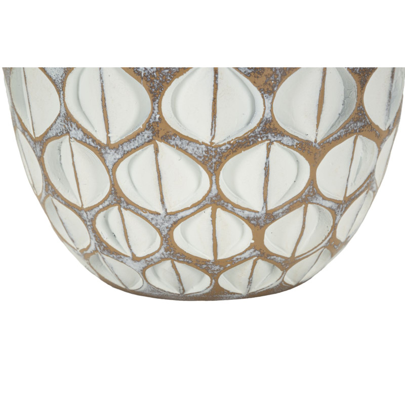 VASE EN RÉSINE TIBET CM CM Ø 20X45,5
