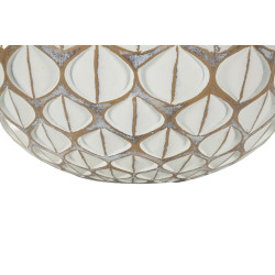 VASE EN RÉSINE TIBET CM Ø27X27