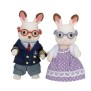 SYLVANIAN FAMILIES - 5190 - Grands-Parents Lapin Chocolat - Les familles