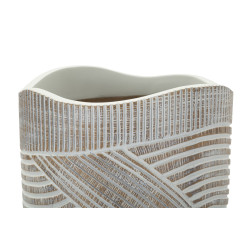 POT RÉSINE BOIS CM Ø 19 X 55