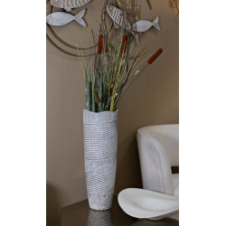 POT RÉSINE BOIS CM Ø 19 X 55