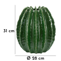 POT CACTUS BALL CM Ø 28 X 31
