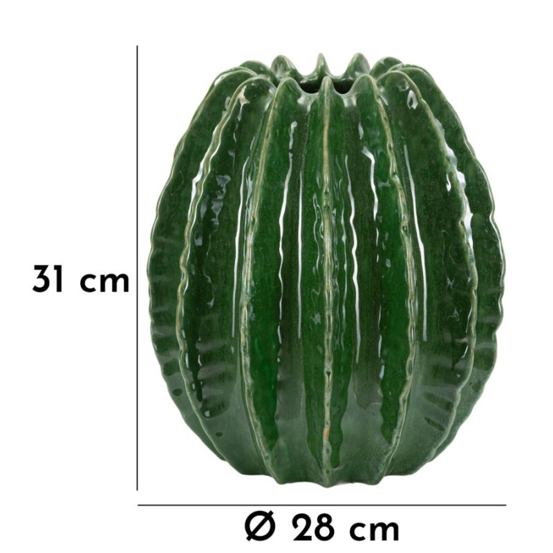 POT CACTUS BALL CM Ø 28 X 31