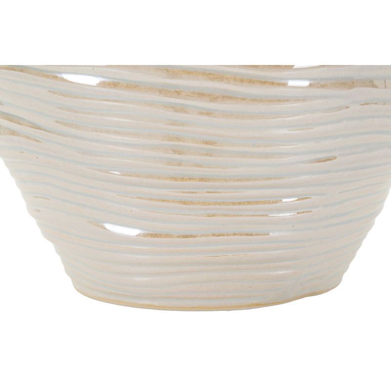 VASE ROND PERLÉ CM Ø27X24