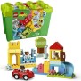 LEGO 10914 DUPLO La boîte de briques deluxe, Jeu de Construction avec Rangement, Jouet éducatif pour bébés de 1 an et demi