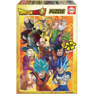 Puzzle EDUCA - 500 pieces - Dragon Ball Super - Son Goku et ses amis