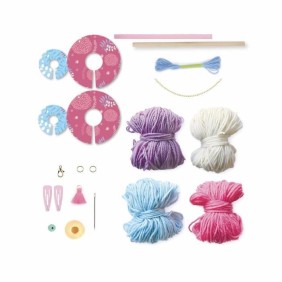 Atelier Lovely Box Petit - Sycomore - CRE11045 - Pompons en laine - Pour enfants de 7 ans et plus