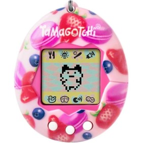 Tamagotchi - BANDAI - Tamagotchi original - Berry Delicious - animal électronique virtuel avec écran couleur, 3 boutons et jeux