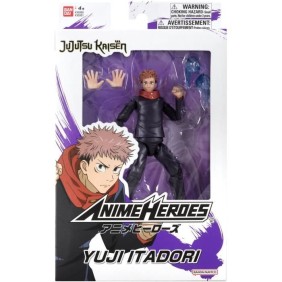 Figurine Anime Heroes 17 cm - Itadori Yuji - Jujutsu Kaisen - Bandai