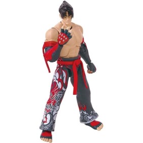 BANDAI - Tekken - Figurine d'action 17 cm - Jin Kazama Game Dimensions - 40673