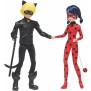 Pack de 2 Poupées mannequin 26 cm Miraculous Ladybug - Revivez les aventures de Ladybug et Chat Noir