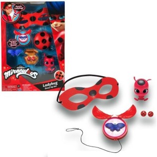 BANDAI Miraculous Ladybug - Set de déguisement transformation Ladybug