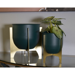PORTE-VASE GRENT SHET SET 2 PCS CM Ø 24,5X26-19X21